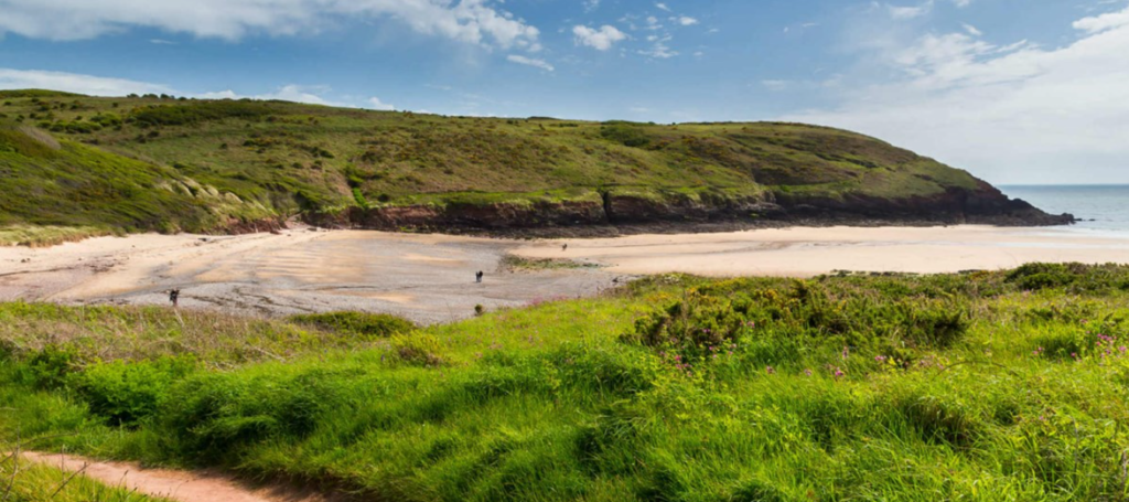 Manorbier Beach